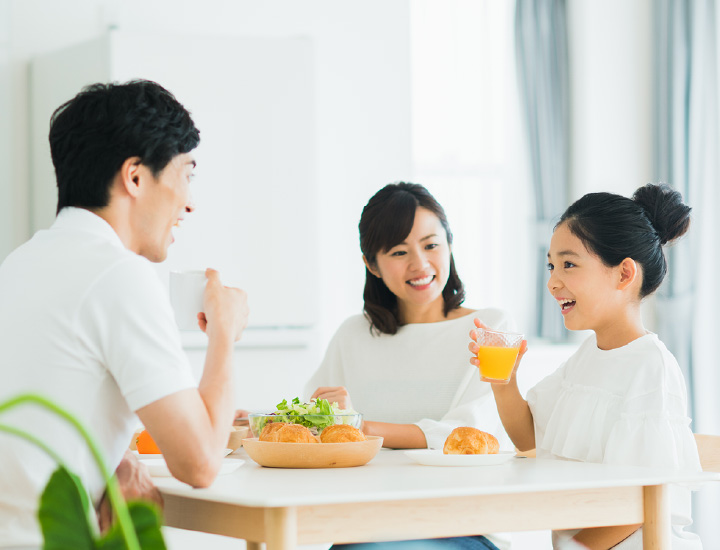 心地よい日当たりと爽やかな風通し