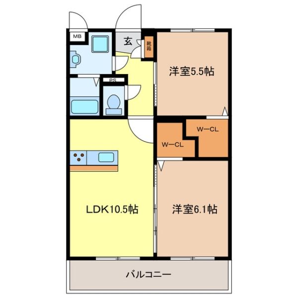 プチベル間取り